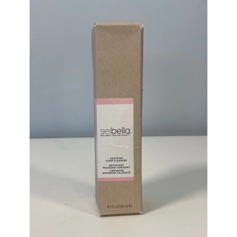 NEW in box Sei Bella Honey & Rose Soothing Foam Cleanser 5oz Facial Hydrating